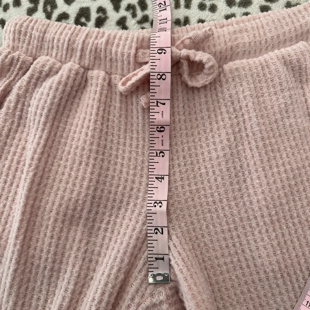 NWOT Born Sleepwear Loungewear Jogger Pajama Bottoms in Pink Size Mediun